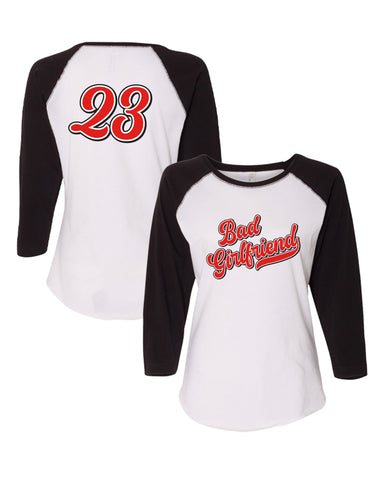 BAD GIRLFRIEND WOMAN'S RAGLAN