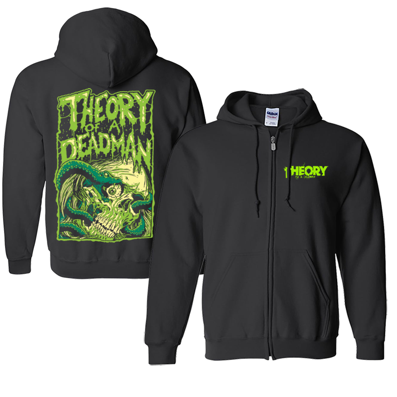 ZOMBIE SKULL HOODIE